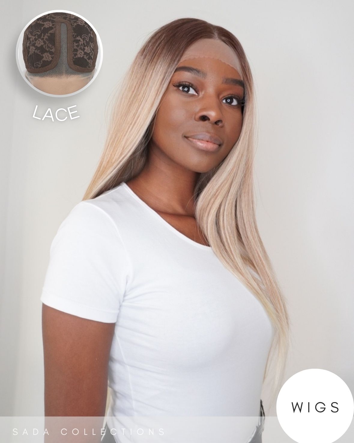 RIO -Straight Blonde Wig