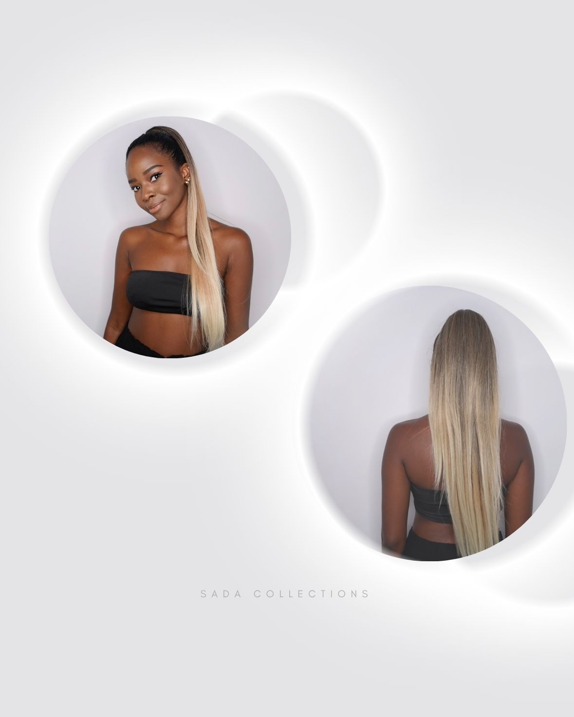 Brown Ponytail Degrade