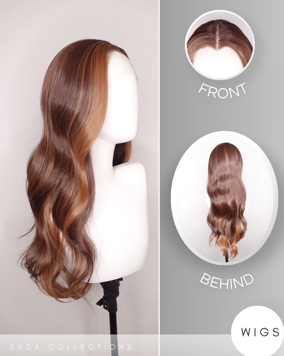 Anastasia - Brown Wig